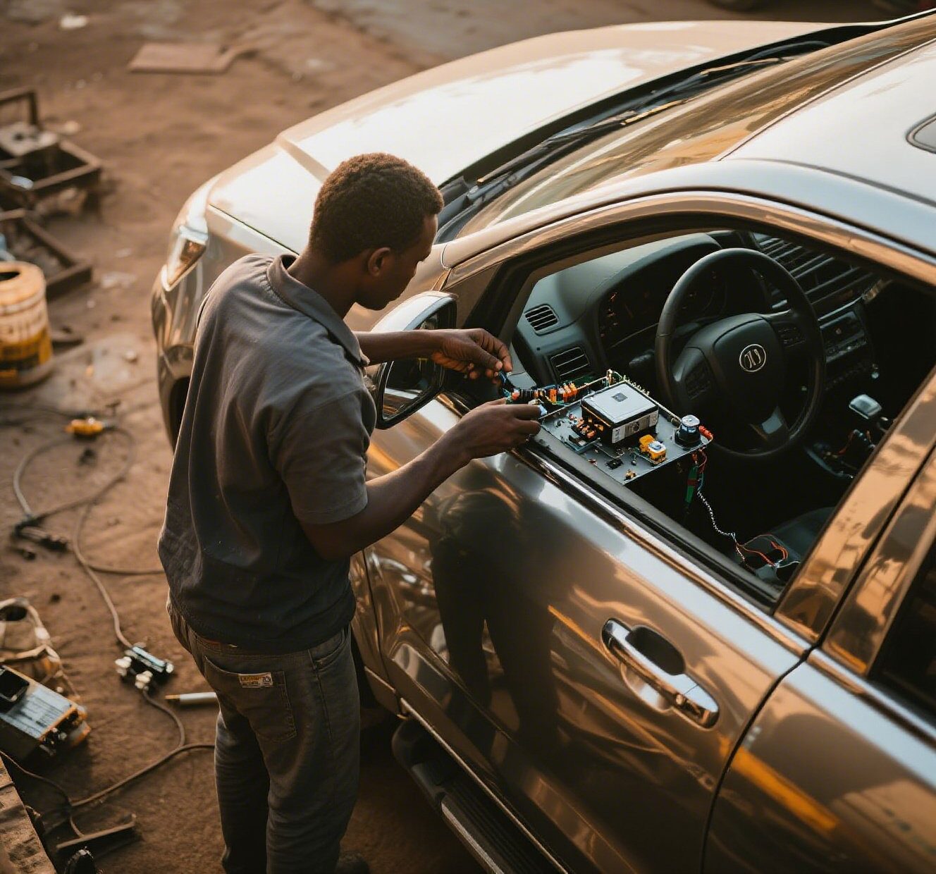 jimeng-2025-05-12-166-Car-GSM-tracker-system-installation-in-Kenya-e1747052427999 Car Alarm, Immobilizer & Tracker Systems Installation & Maintenance Skills -Feb, 2026