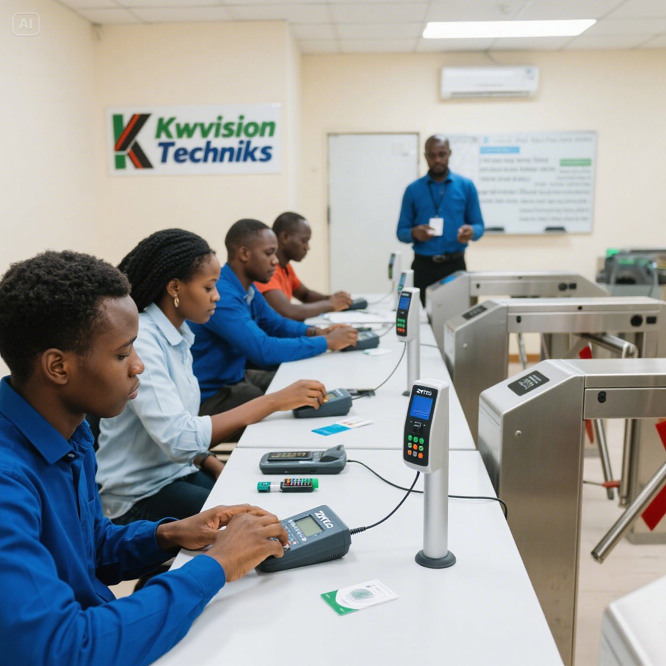 dreamina-2025-08-17-1597-Biometric-Access-Control-System-Integrat Biometric Access Control Systems Installation Skills Training - Jan 2026