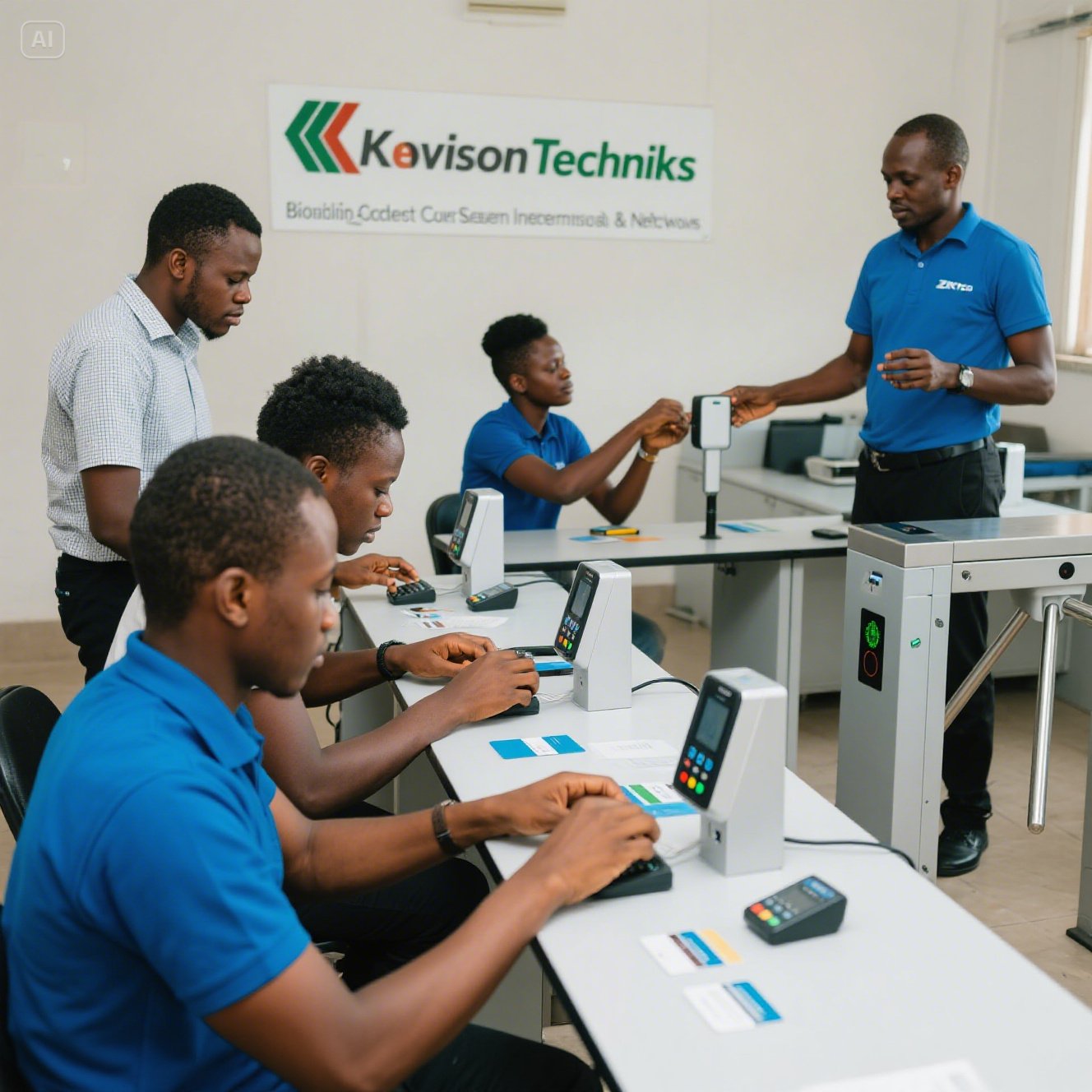 dreamina-2025-08-17-8284-Biometric-Access-Control-System-Integrat Biometric Access Control Systems Installation Skills Training - Jan 2026